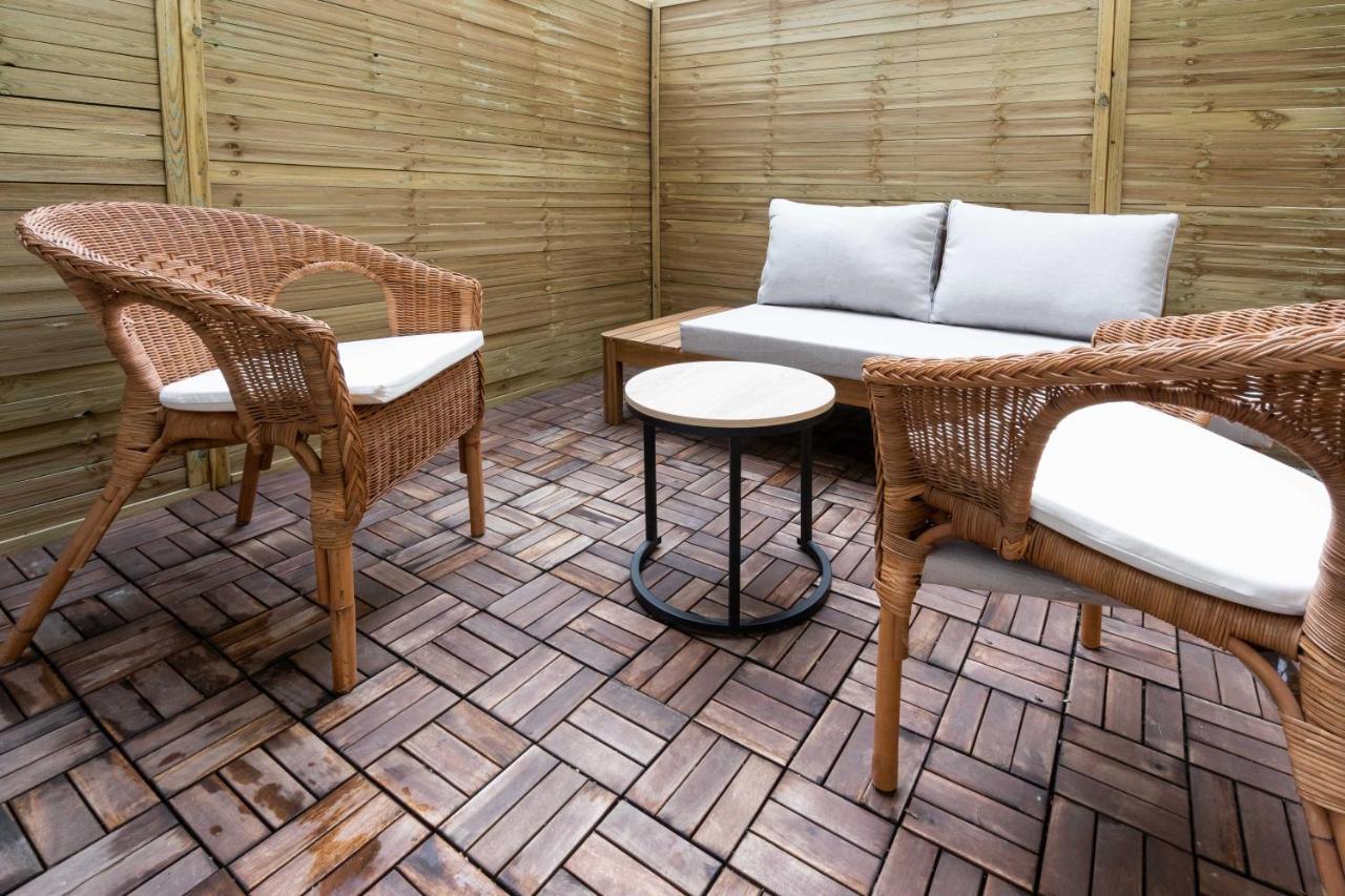 Les Hortillonnages_B&B Inn_Centre Ville_Terrasse_Wifi_Netflix Amiens Luaran gambar